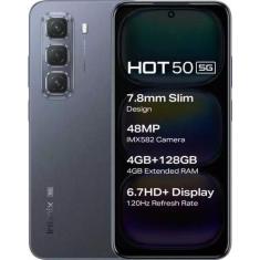 Smartphone Infinix HOT 50 Pro NFC Dual SIM de 256GB 16GB RAM Sleek Bla