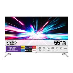 Smart TV 55” Philco LED Roku TV Dolby Áudio PTV55G7PR2CSB Bivolt