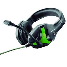 Headset Gamer Harve P2 Stereo Preto/Verde Warrior - PH298