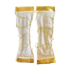 Luva Para Fantasia De Grega Dourada Adulto- Par