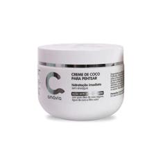 Creme De Pentear Vegan Coconut Amavia Capilar Hair 300g