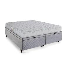 Cama Box Baú Queen de Espuma D33 Herval Cannes, 63x158x198 cm