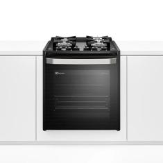Fogão de Embutir 4 bocas Electrolux Preto Experience com Mesa de Vidro, PerfectCook360 e VaporBake (FE4EP) 127V