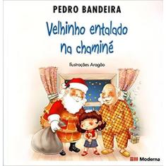 Livro - Velhinho entalado na chaminé