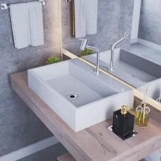 Kit Cuba RT55 Com Torneira Pratika 1060 Metal e Válvula 1 Polegada Compace