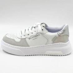 Tênis Bottero Flatform Casual com Camurça Feminino-Feminino