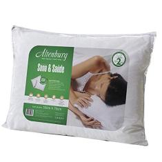 Travesseiro Sono e Saúde Altenburg Branco Tecido