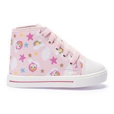 Tênis Infantil Feminino Footz Botinha Masha e o Urso Casual Menina-Feminino