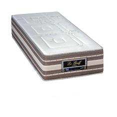 Colchão Solteiro Sankonfort Molas Ensacadas Le Griff 88x188x33 Marrom/tampo branco