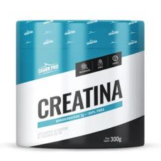Creatina Monohidratada 300g Shark Pro, Sem Sabor, 300g