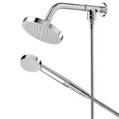 Chuveiro C/Desviador Eden R150 De Parede Cromado Docol