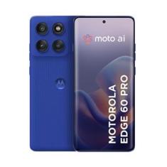 Smartphone Motorola Edge 60 Pro 5G 256GB 12GB RAM Câmera Traseira 50 MP OIS + 50 MP + 10 MP Selfie 50 MP Tela 6.7" Azul