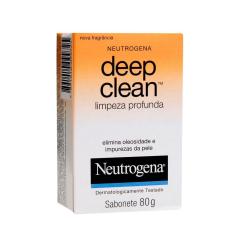 Sabonete Facial Neutrogena Deep Clean Limpeza Profunda 80g
