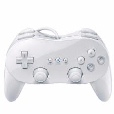 Controle Nintendo Wii Classic Controller Pro Cor Branca