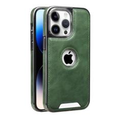 Capa de telefone de couro magnético para iPhone 15 14 13 12 Pro Max 15 Puls Capa magnética anti-queda para iPhone 12 13 14 15 ProMax, verde, para iPhone 14 Pro
