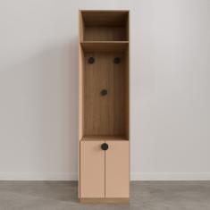 Guarda-Roupa Modulado Joy com Sapateira CabeCasa MadeiraMadeira Salmão/Avena