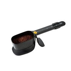 Balança Dose Certa Pressca – Colher Dosadora com Balança Manual (até 25 g) – Compacta, Precisa e Prática para Café, Grãos ou Pó - Cor:Preta