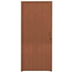 Porta Sanfonada 70Cm Mogno - Polifort