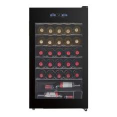 Adega de Vinho Climatizada 34 Garrafas Inverter Bivolt Midea Bivolt