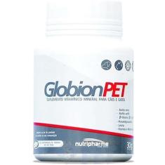 Suplemento Vitamínico Nutripharme GlobionPET para Cães e Gatos - 30 Comprimidos