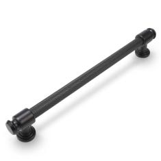 POVEFONK Pacote com 10 puxadores de armário de cozinha pretos foscos de 160 mm (6-1/4 pol.) Puxadores de armário de cozinha puxadores de armário de cozinha puxadores de gaveta puxadores de cômoda