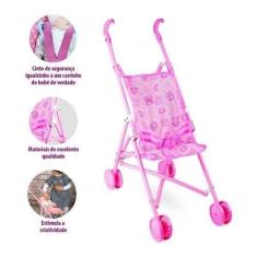 Carrinho De Boneca Reborn - Brinquedo De Passeio Infantil - TOYS