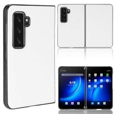 Capa compatível com Microsoft Surface Duo 2, capa flip de couro com compartimento para cartão, design de carteira, capa flip estável