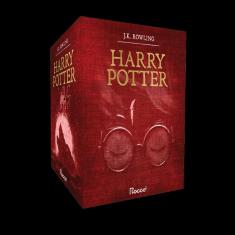 Box Harry Potter Premium Vermelho (7 Livros em capa dura)