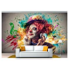 Papel De Parede Musica Instrumentos 3D 7,50m² Mus25 - Você Decora