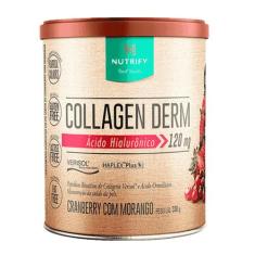 Collagen Derm 330g Cranberry Com Morango Nutrify
