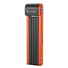 CIADAZ Cadeado dobrável para bicicleta antirroubo Cadeado para bicicleta elétrica Cadeado para bicicleta Bloqueio de segurança para motocicleta Acessórios para bicicletas