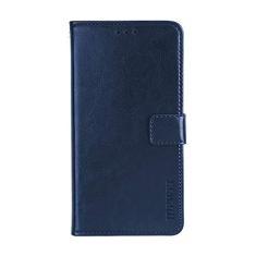 Capa compatível com Nokia 5.4, capa carteira flip de couro com compartimento para cartão, suporte e fecho magnético, capa para Nokia 5.4