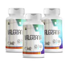 SUPLEMENTO VALERIANA - 500mg (60 Cápsulas) +CAPS, 3