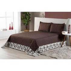 Jogo De Cama Colcha Casal Queen Vitória 3 Peças  - BruceBaby Bordados,