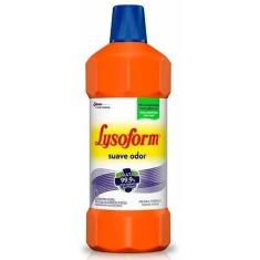Desinfetante Lysoform Suave Odor Mata 99% Bactéria 1000ml