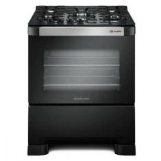 Fogão 5 Bocas Mueller Decorato Vetro Preto Bivolt