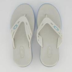 Chinelo Oakley Killer Point II Cinza Claro-Masculino
