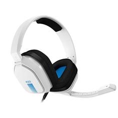 Headset ASTRO Gaming A10 para PlayStation, Xbox, PC, Mac - Branco/Azul