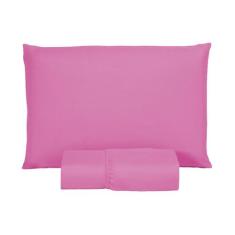 Roupa de Cama Solteiro 400 Fios 2 peças Hotel Pousada Macio Acetinado 