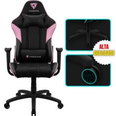 Cadeira Gamer Escritório de Alto Conforto Com Almofadas Ergonômicas e 