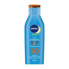 Nivea Sun Protetor & Bronze Solar Fps 30 - 200 Ml