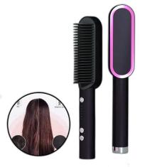 Escova 3 Em 1 Secadora Alisadora Profissional 110/220V - Genzo