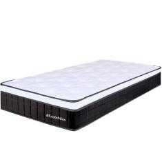 Colchão Solteiro Molas Ensacadas Intermediário Firme de Pillow Espuma 