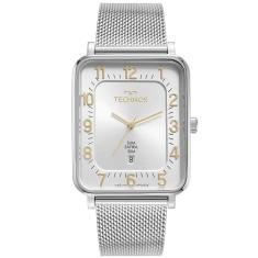 Relógio Masculino Technos Classic Slim Prateado Gm10Ys/1B