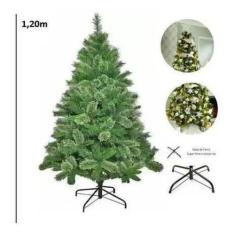 Árvore De Natal Pinheiro Cor Verde Green Modelo Luxo 1,20M 170 Galhos