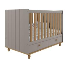 Berço Retro Permobili Candi americano com gavetas MDF 