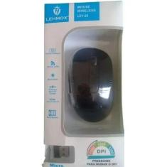 Mouse Wireless Lehmox Sem Fio 3200dpi Com Controle De DPI - G-Mouse