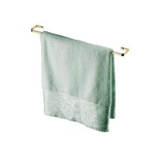 Porta toalha banheiro suporte para toalha 60cm dourado future 2308dd