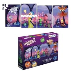 Brinquedo Pedagógico Em Madeira Quebra Cabeça Das Emoções Divertidamente 2 400 Peças