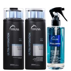 Kit TRUSS Frizz Zero Ultra Hydration (3 Produtos)